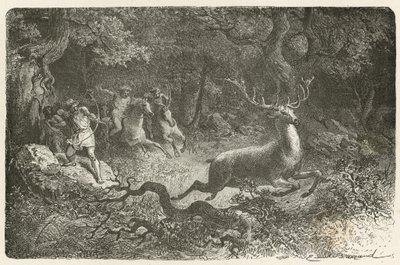The Hunt in the Bronze Age by Emile Antoine Bayard