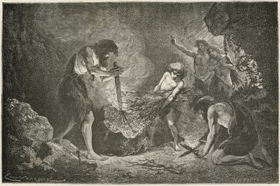 The Conquest of Fire by Emile Antoine Bayard