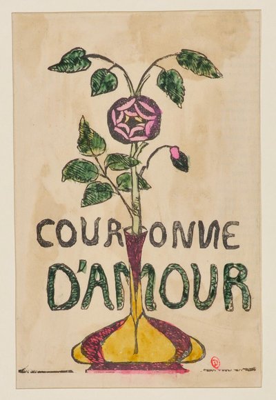 Crown of Love (proof b) by Emile Bernard