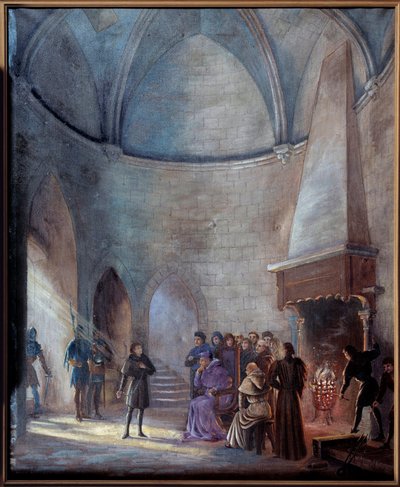 Joan of Arc is Questioned by Judges by Emile Deshays