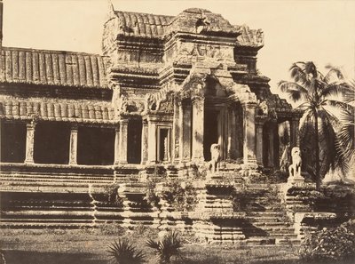 Entrance Portico of the Grand Gallery of the Pagoda by Emile Gsell