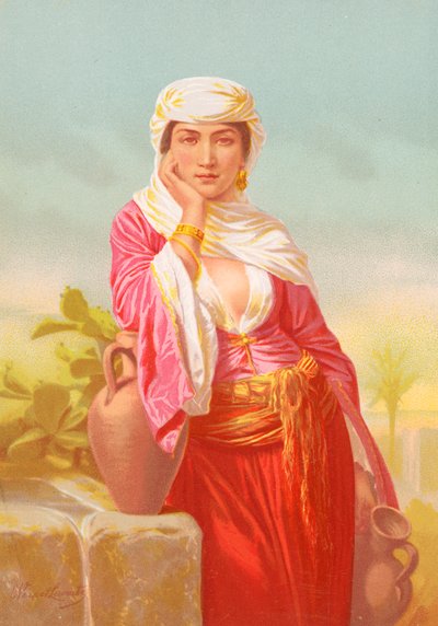 The Woman of Samaria by Emile Jean Horace Vernet