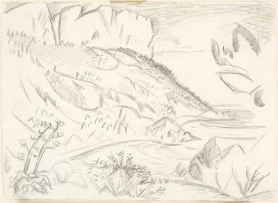Cap Canaille at Cassis by Emile Othon Friesz
