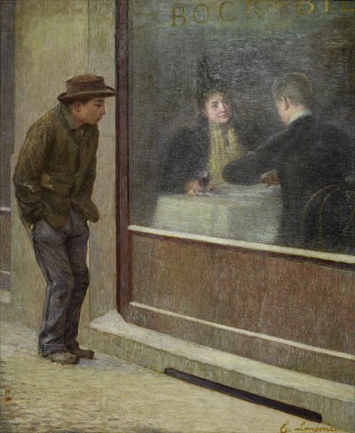 Reflections of a Hungry Man or Social Contrasts by Emilio Longoni