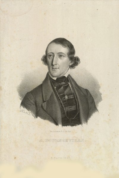 Portrait of August Bournonville 1805-1879 by Emilius Ditlev Baerentzen