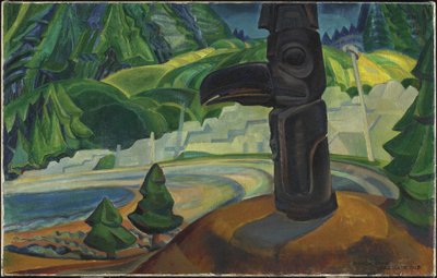 Skidegate, Graham Island, British Columbia by Emily Carr
