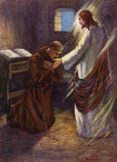 Our Lord came to him in a vision by Emily Farmer