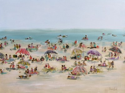 Lively Beach Day by Emma Bell