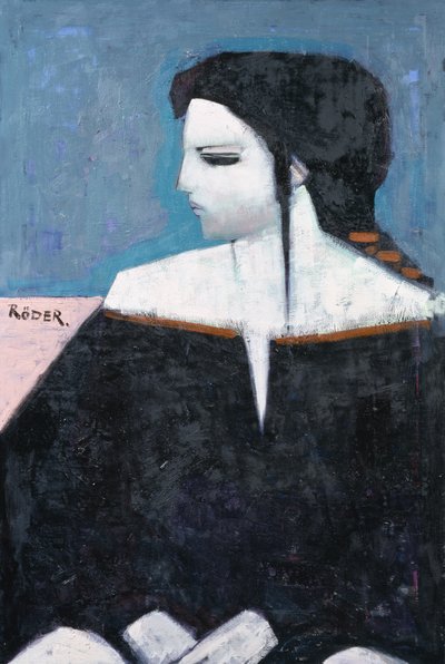 Antoinette in Black by Endre Roder