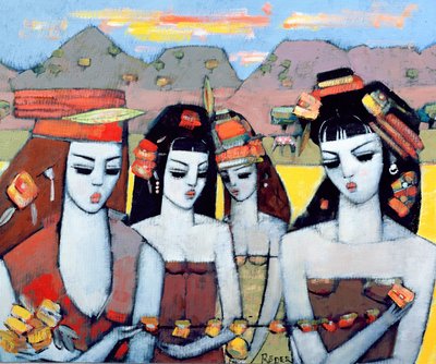 Four from Ys, 2004 by Endre Roder