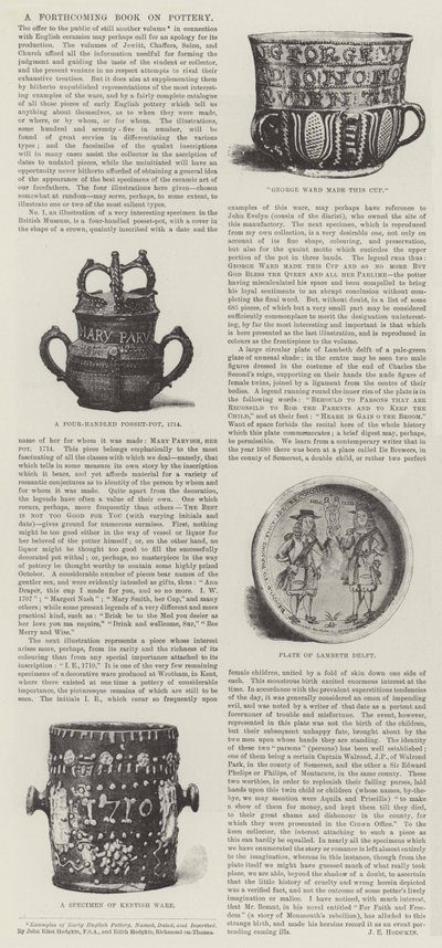 A Forthcoming Book on Pottery by English Photographer