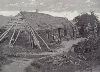 A Highland Hut, Lochaber by English Photographer