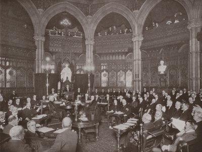 A Meeting of the Common Council by English Photographer