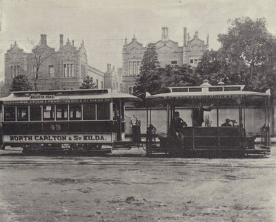 A Melbourne Tramcar by English Photographer