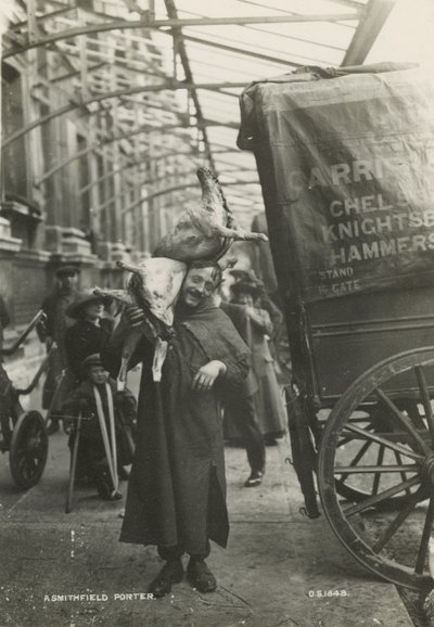 A Smithfield Porter by English Photographer