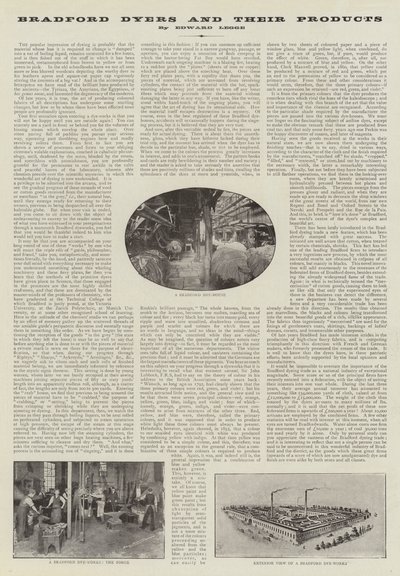 Advertisement, Bradford Dyers and their Products by English Photographer