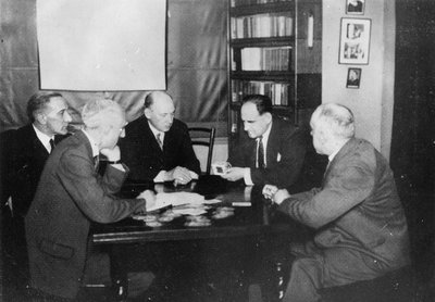 An Experiment in Telepathy, Harry Price Library, 1933 by English Photographer