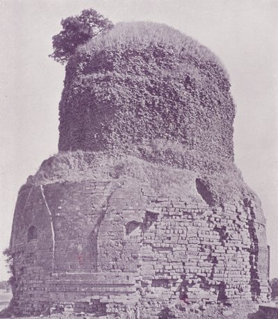 Ancient Buddhist Tower, Sarnath, Varanasi by English Photographer