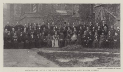 Annual Diocesan Festival of the Church of England Temperance Society at Dover, 17 October by English Photographer