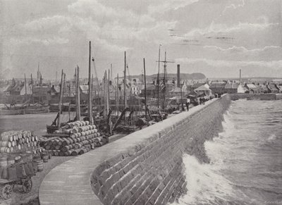 Arbroath, The Protection Wall by English Photographer