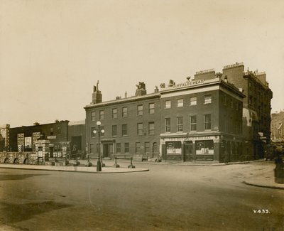 Baker Street Railway Station; Photographed 27 March 1915 by English Photographer