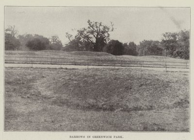 Barrows in Greenwich Park by English Photographer