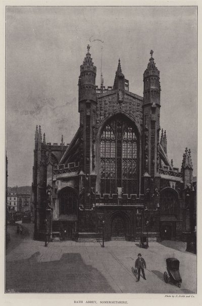 Bath Abbey, Somersetshire by English Photographer