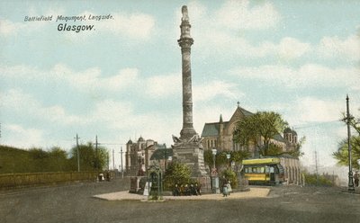 Battle of Langside Monument, Glasgow by English Photographer