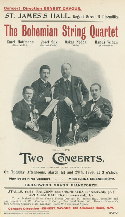 Bohemian String Quartet by English Photographer