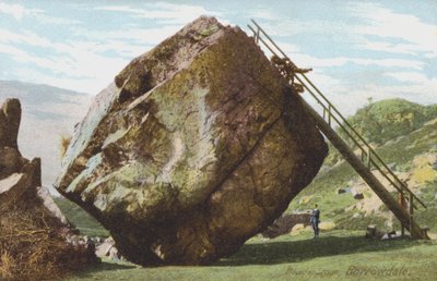 Bowder Stone, Borrowdale, Lake District by English Photographer
