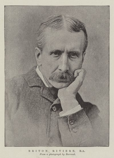 Briton Riviere, RA by English Photographer