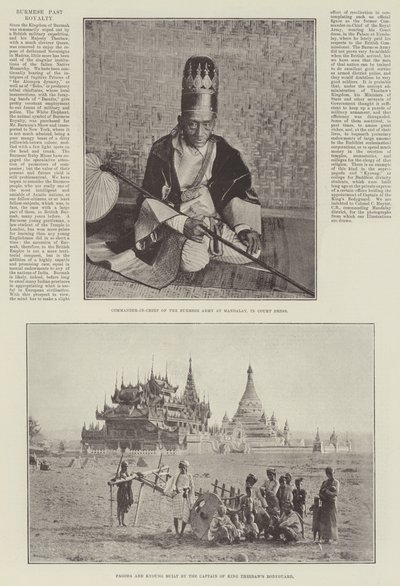 Burmese Past Royalty by English Photographer