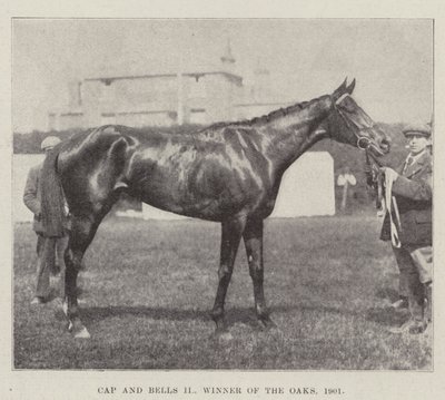 Cap and Bells II, Winner of the Oaks, 1901 by English Photographer