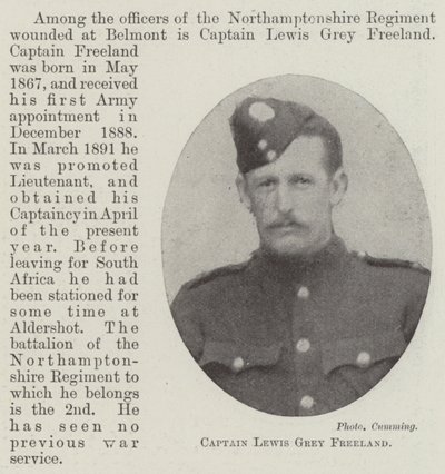 Captain Lewis Grey Freeland by English Photographer