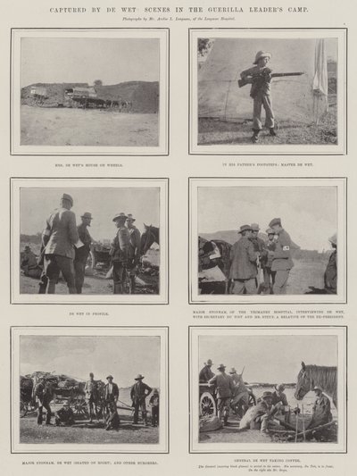 Captured by De Wet, Scenes in the Guerilla Leader