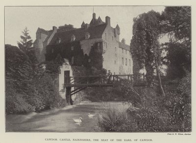 Cawdor Castle, Nairnshire, the Seat of the Earl of Cawdor by English Photographer