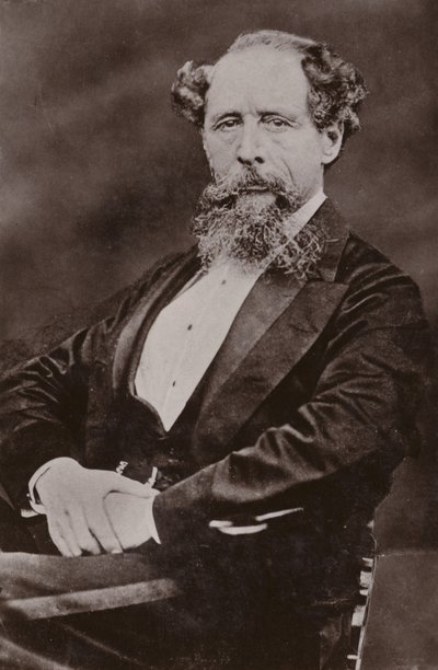 Charles Dickens (1812-1870), English novelist by English Photographer