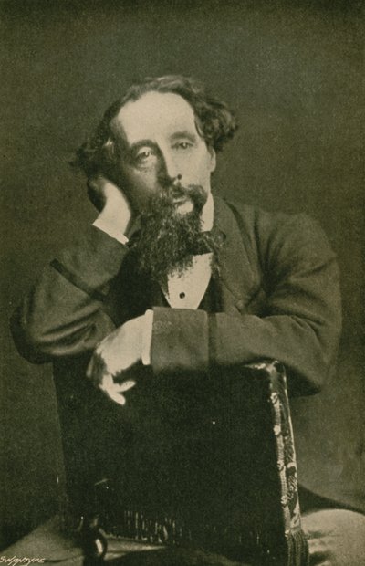 Charles Dickens by English Photographer