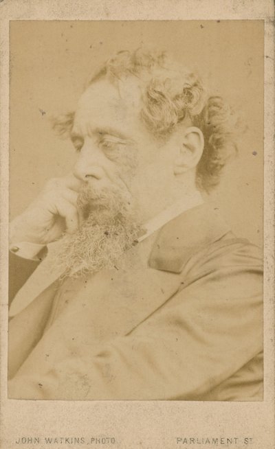 Charles Dickens by English Photographer
