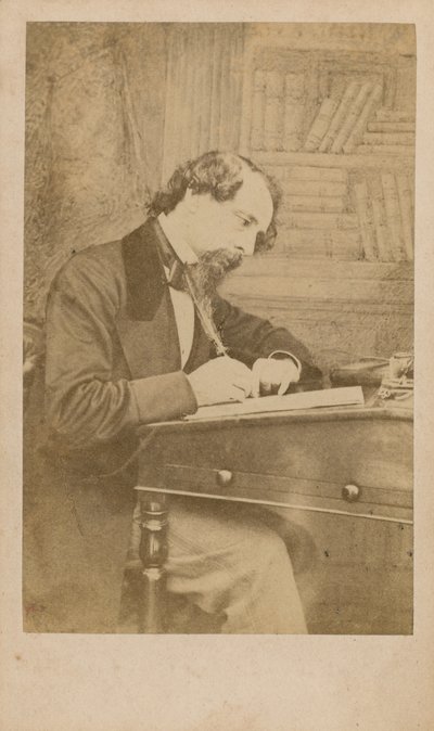 Charles Dickens by English Photographer