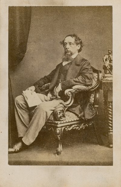 Charles Dickens by English Photographer