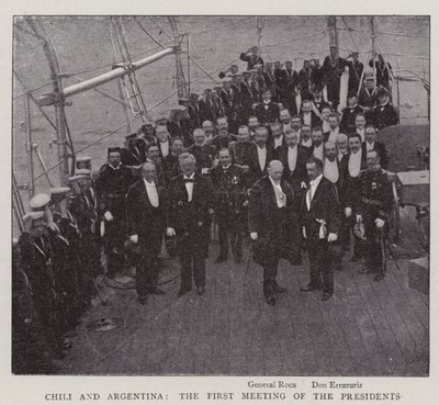 Chili and Argentina, the First Meeting of the Presidents by English Photographer