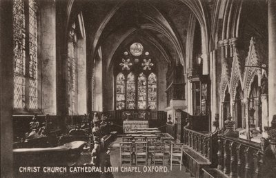 Christ Church Cathedral, Latin Chapel, Oxford by English Photographer