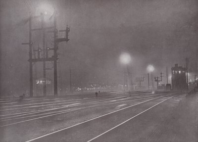 Clapham Junction at Night by English Photographer