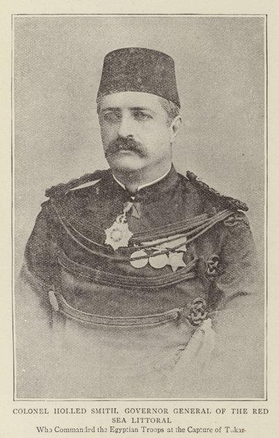 Colonel Holled Smith, Governor General of the Red Sea Littoral by English Photographer