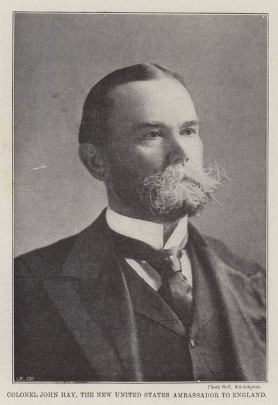 Colonel John Hay, the New United States Ambassador to England by English Photographer