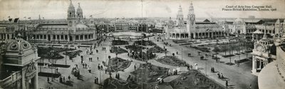 Court of Arts from Congress Hall, Franco-British Exhibition, London, 1908 by English Photographer