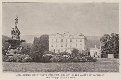 Curraghmore House, County Waterford, the Seat of the Marquis of Waterford by English Photographer