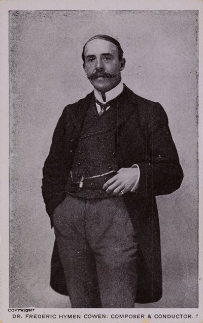 Dr Frederic Hymen Cowen by English Photographer