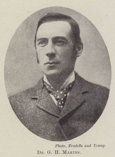 Dr. G. H. Makins by English Photographer